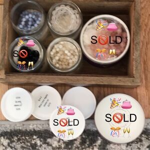 🤍 GEMISPHERE TRAVEL SET! 🚫nyx Quartz R🚫selle Blue Lace Agate Mother of Pearl 🤍